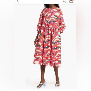 Nordstrom by Cristina Martinez multicolored maxi dress size M